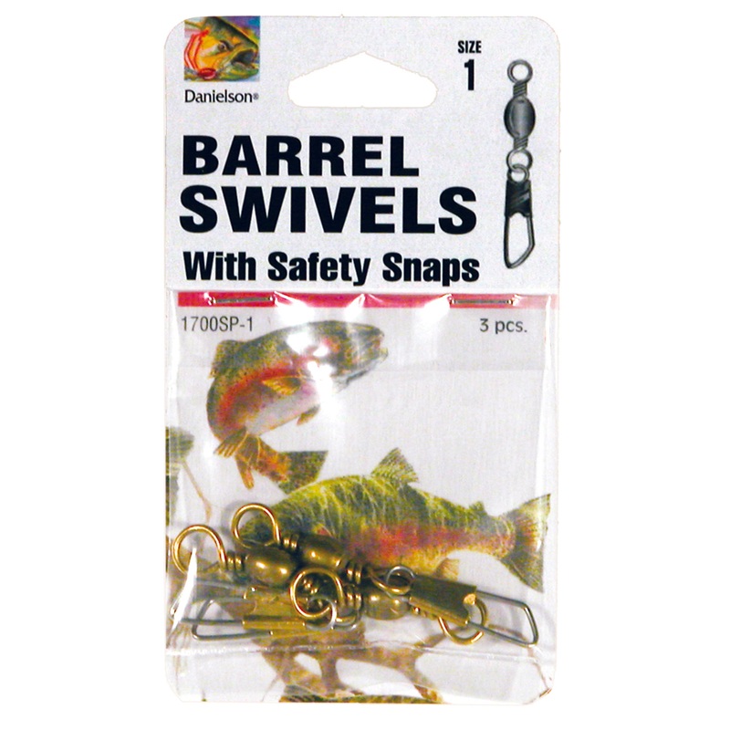 Danielson Barrel Swivels & Safety Snaps ZZZ