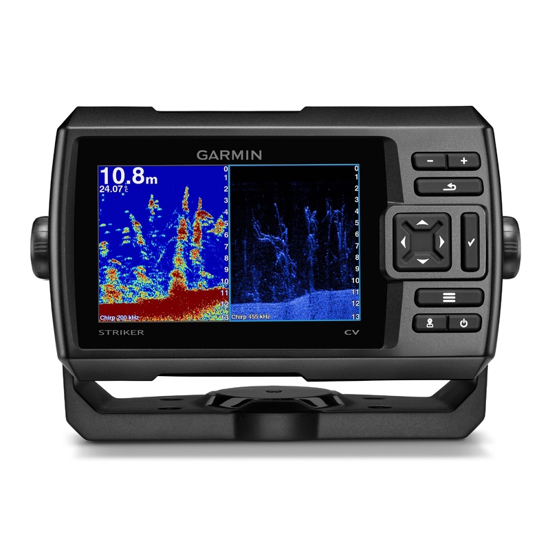 Garmin Striker Plus 5cv GPS Fishfinder w/CV-20TM Transducer