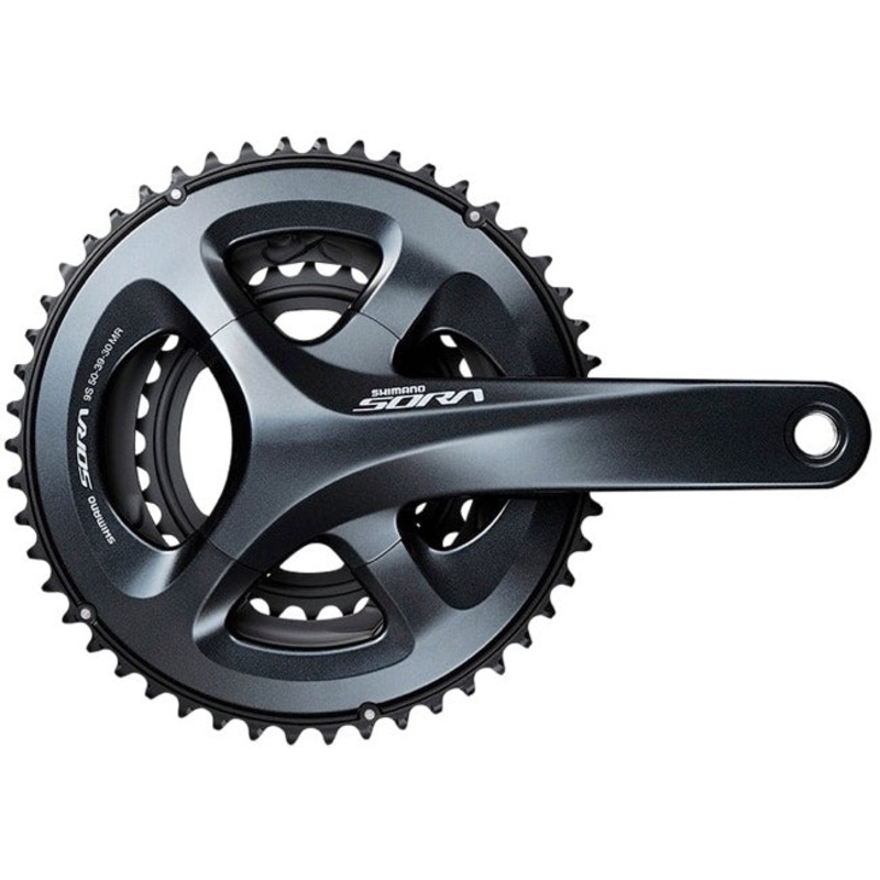 Shimano FC-R3030 Sora Triple Crankset - 9 Speed
