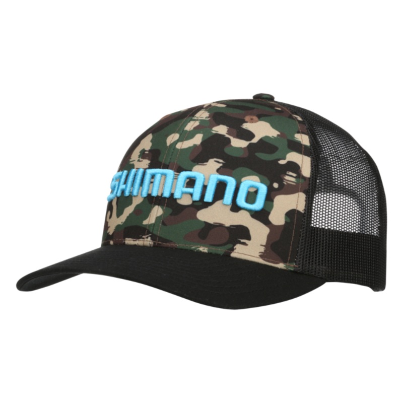 Shimano Printed Trucker Cap Camo