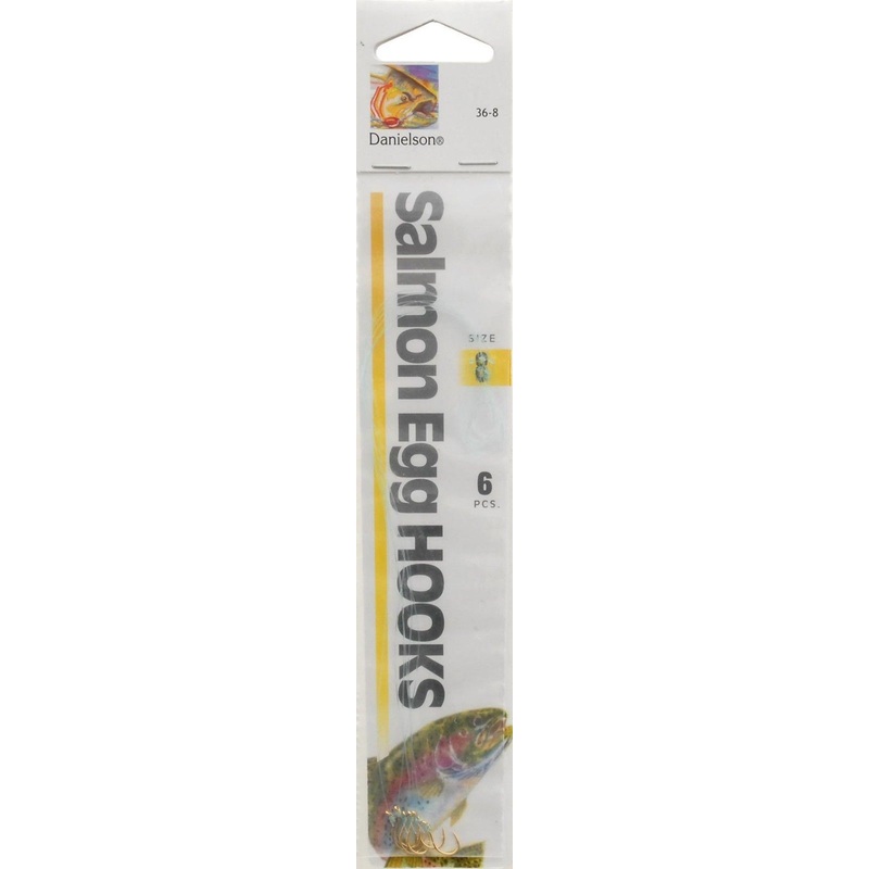 Danielson Snelled Salmon Egg Hooks ZZZ