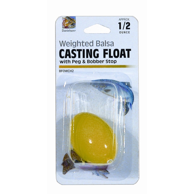 Danielson Weighted Balsa Casting Floats