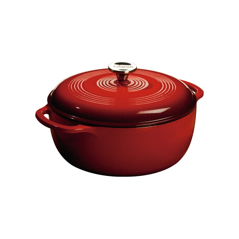 Lodge 6 Quart Colored Enamel Dutch Oven