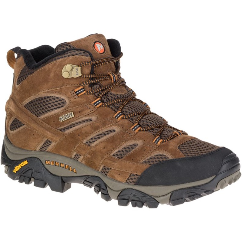 Merrell Men's MOAB 2 Mid-Rise Waterproof Hiking Shoes