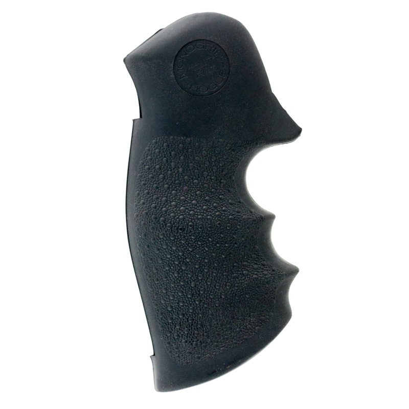 Hogue S&W K/L Frame Square Butt Rubber Grip Finger Grooves