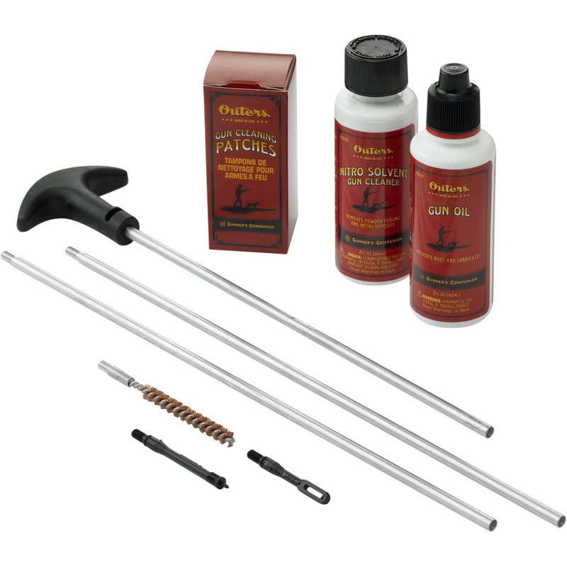 Outers Rifle Aluminum Rod Cleaning Kit ZZZ