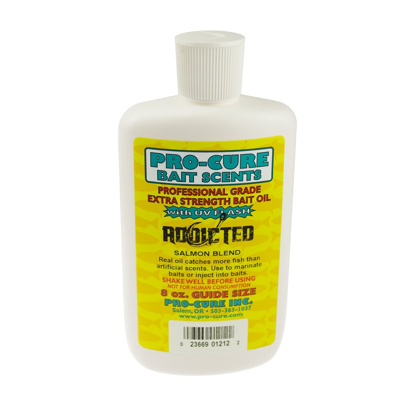 Pro-Cure Addicted Blend Salmon Blend Baitfish Oils & Uv Flash