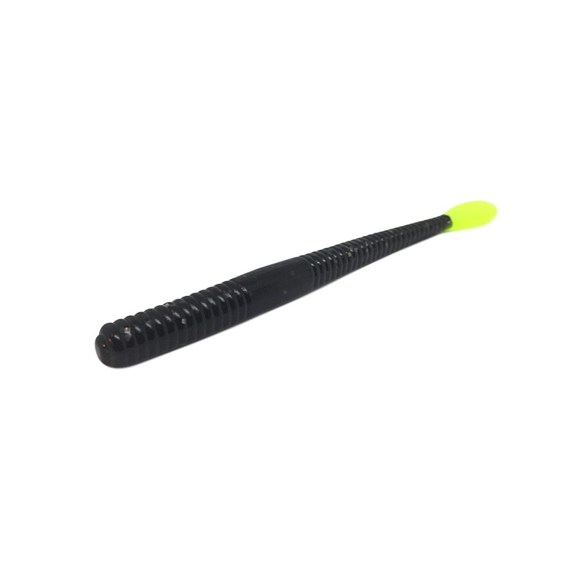Wfo Steelhead Worm Midnight Brite