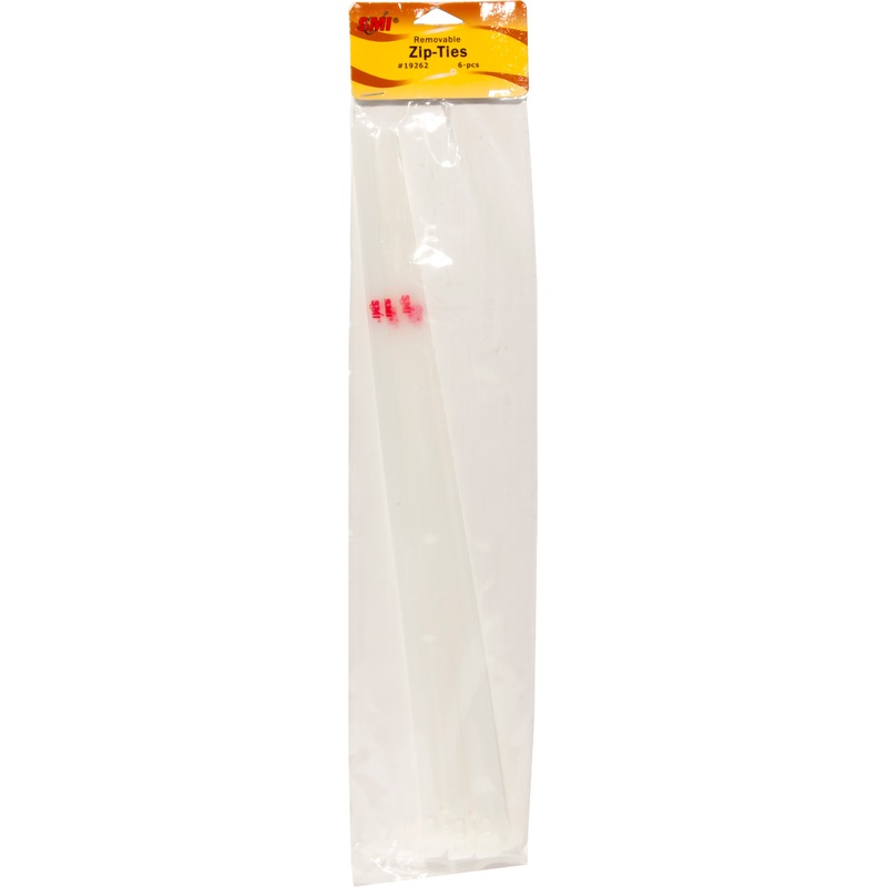 Smi Removable 12" Zip-Ties