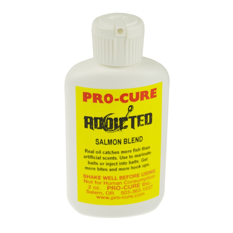 Pro-Cure Addicted Blend Salmon Baitfish Oils & Uv Flash