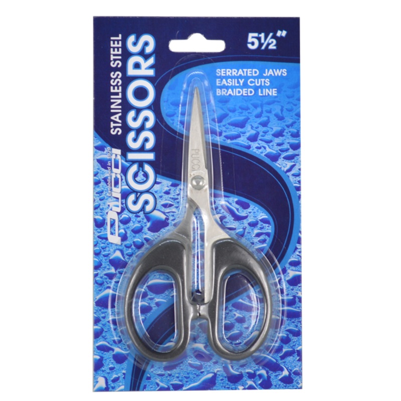 Pucci Stainless Steel Tackle Scissors