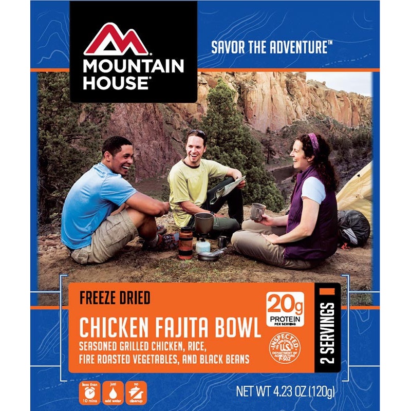 Mountain House Chicken Fajita Bowl