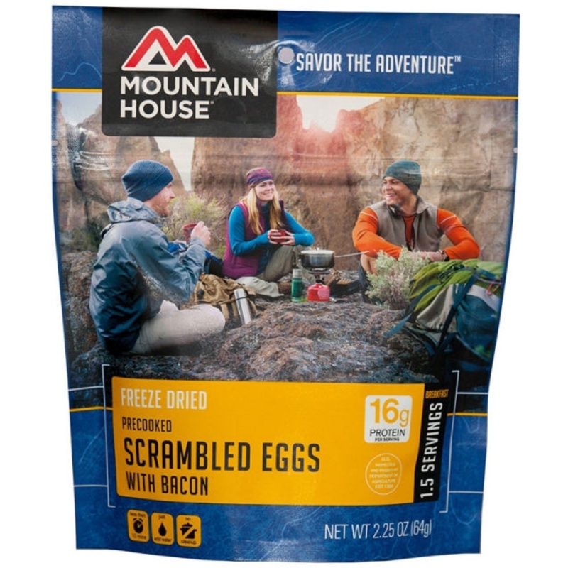 Mountain House Scrambled Eggs & Precooked Bacon