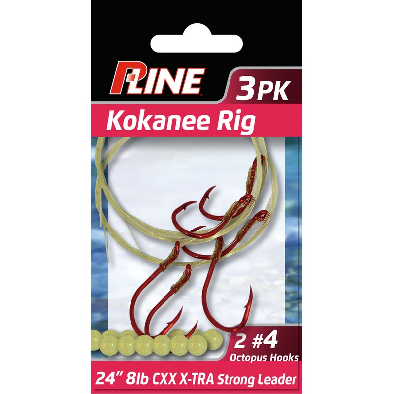 Pline 24" Snelled Kokanee Rig