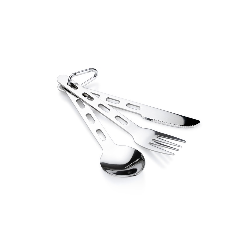 Gsi Outdoors Glacier Stainless Steel Cutlery Set