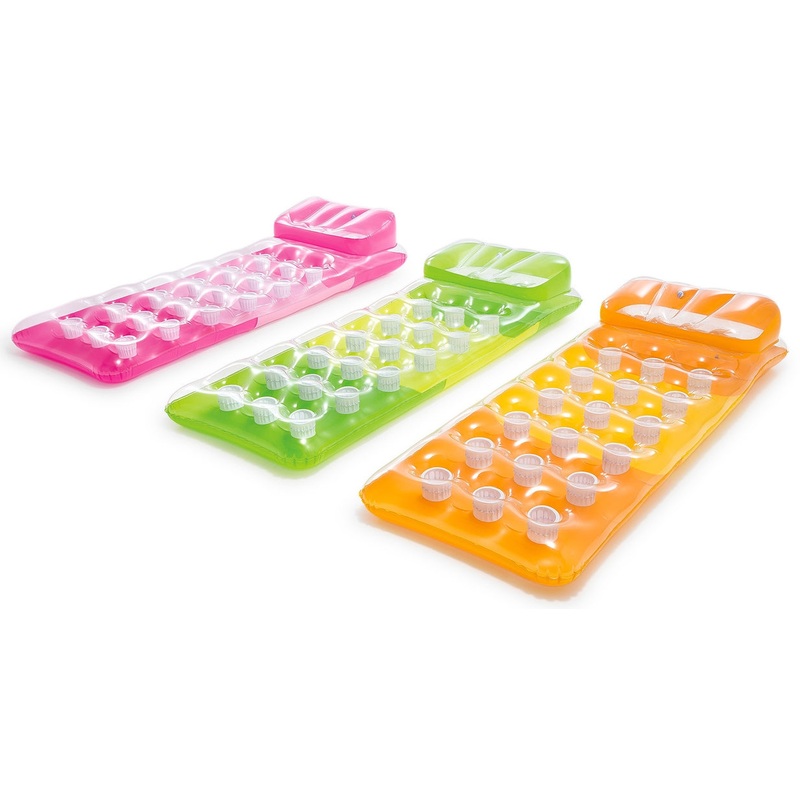 Intex 18-Pocket Fashion Inflatable Lounge