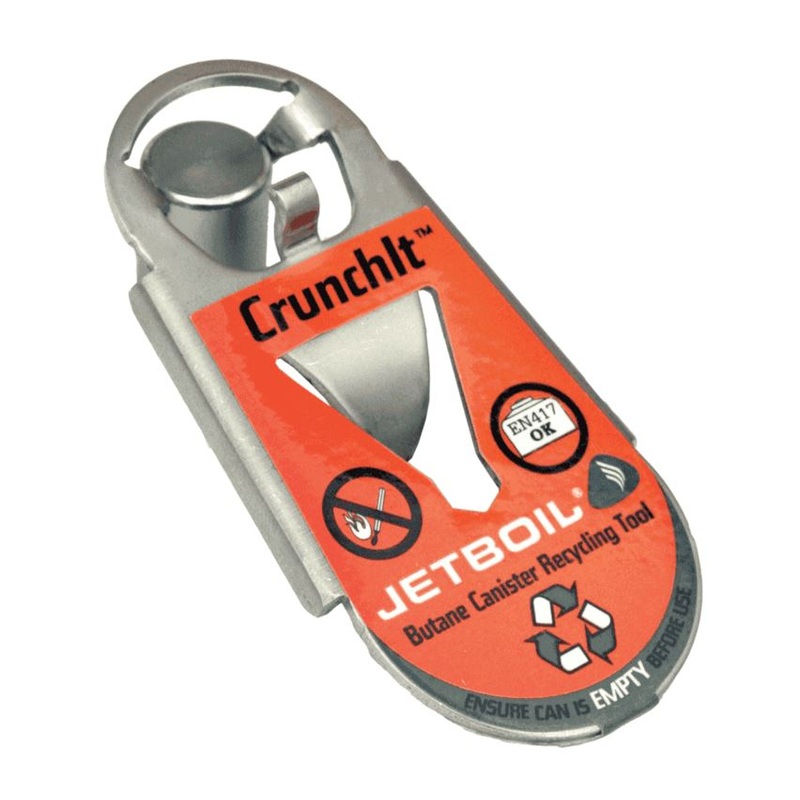 Jetboil Crunchit Butane Canister Recycling Tool