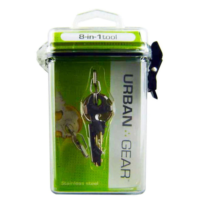 Lewis N. Clark Urban Gear 8-In-1 Tool & Keychain