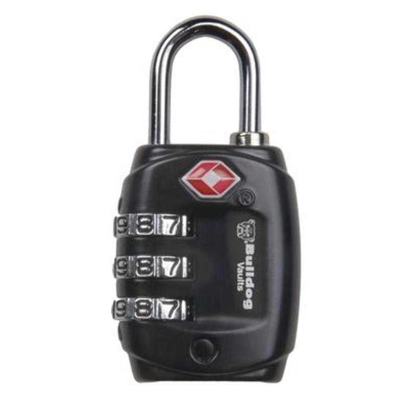 Bulldog Tsa Lock W/Steel Shank