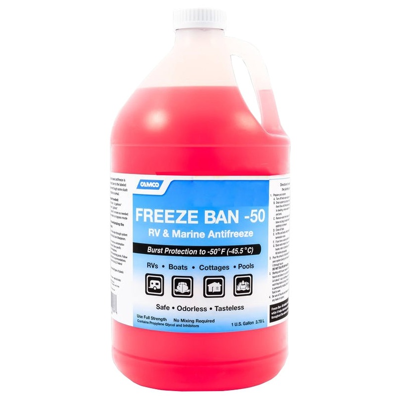 Camco Freeze Ban -50 Rv & Marine Antifreeze