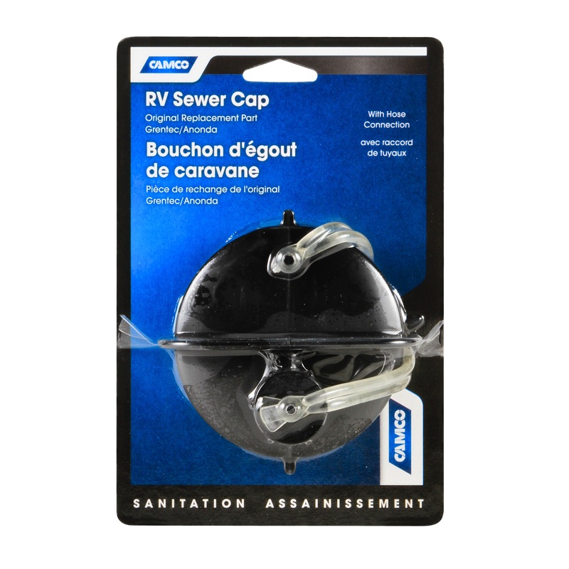 Camco Rv Sewer Cap & Hose Connection