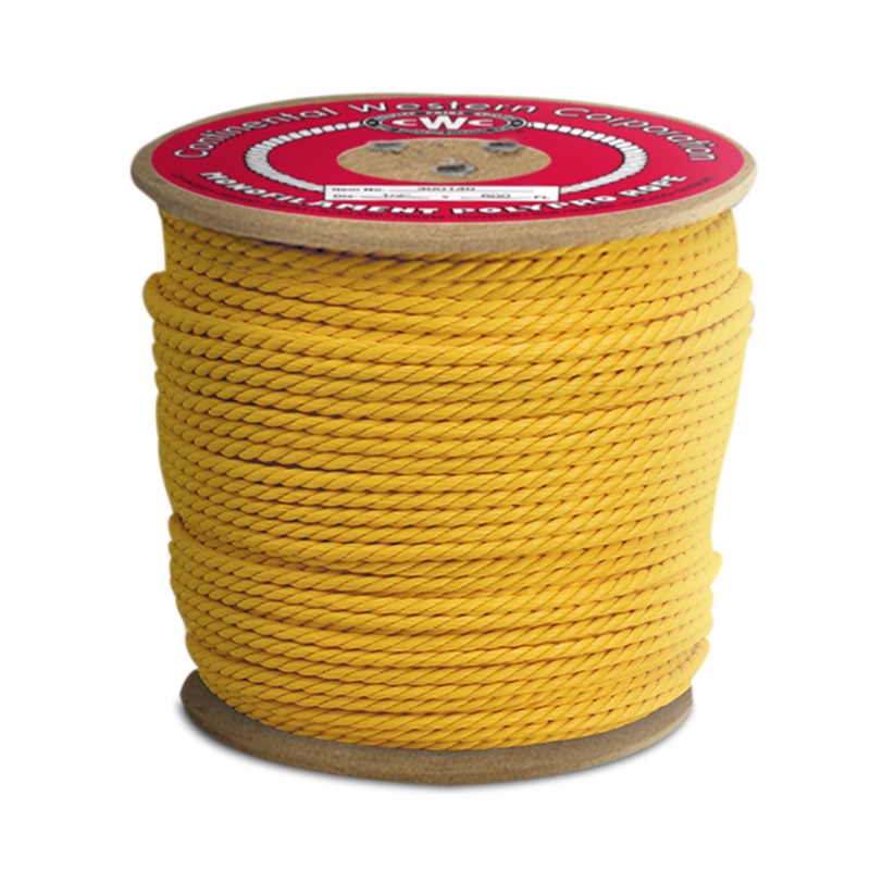 CWC 3-Strand Polypropylene Rope 3/4" X 600'