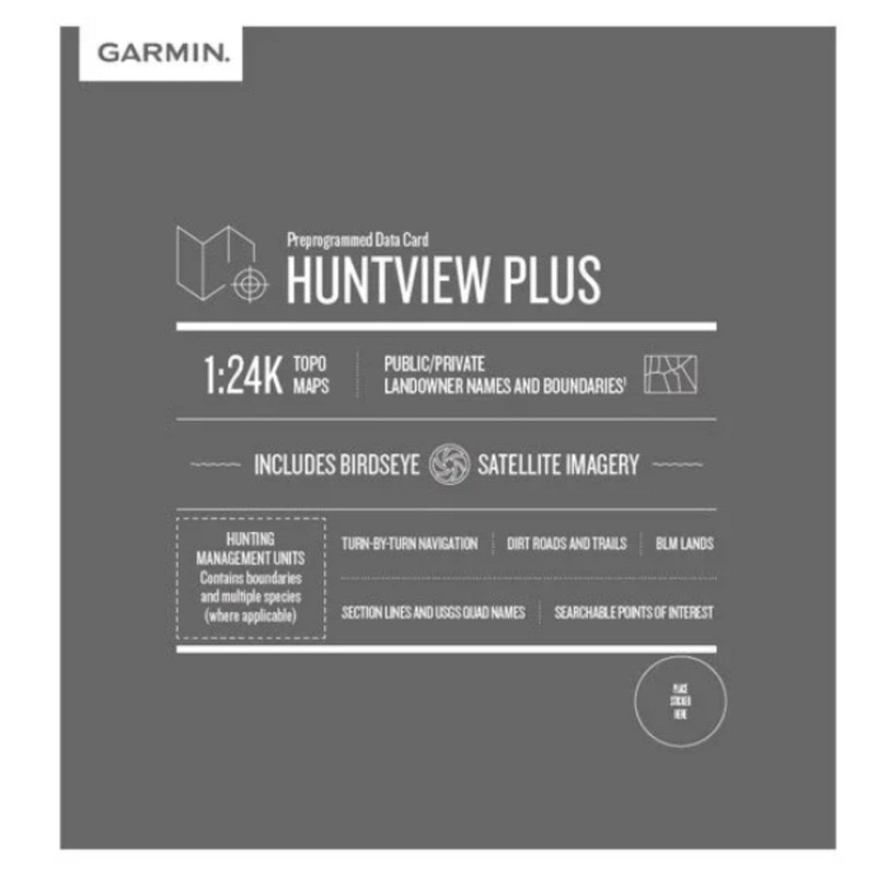 Garmin New OEM Garmin HuntView Plus Maps Oregon