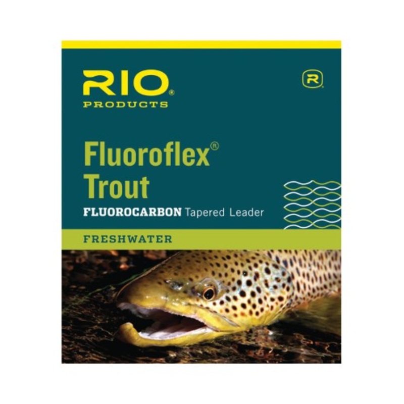 RIO Knotless Fluoroflex Trout Fluorocarbon Tapered Leader