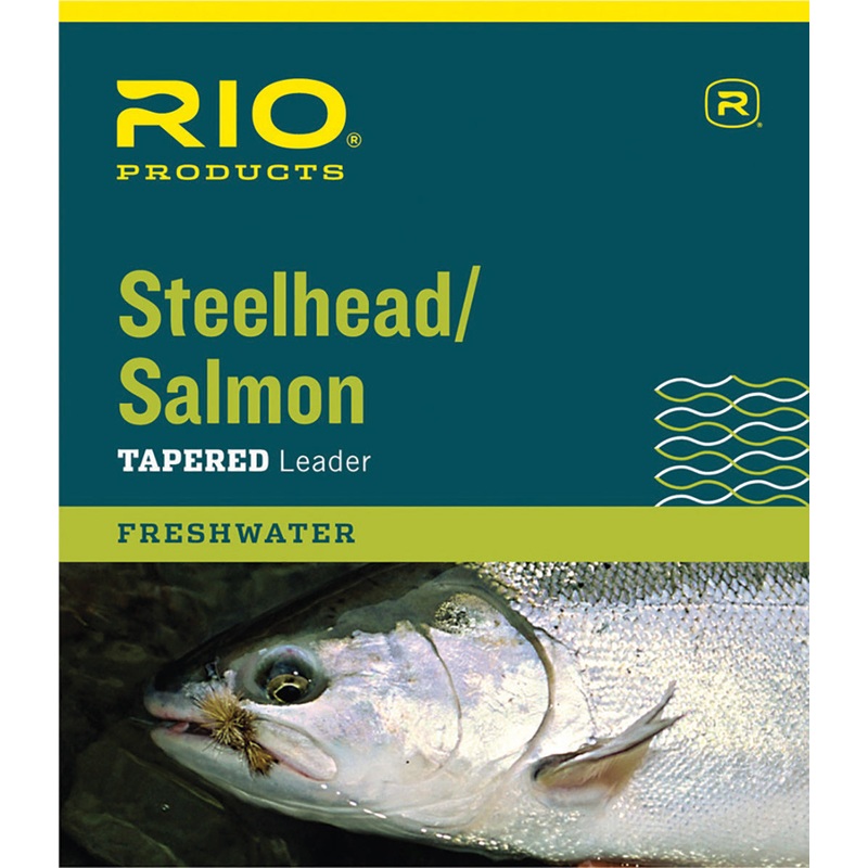 RIO Steelhead/Salmon Tapered Leader 3-Pack | 10 Lb.; Clear
