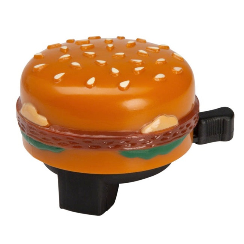 Dimension Burger Bell with Sesame Bun and Mustard Ooze