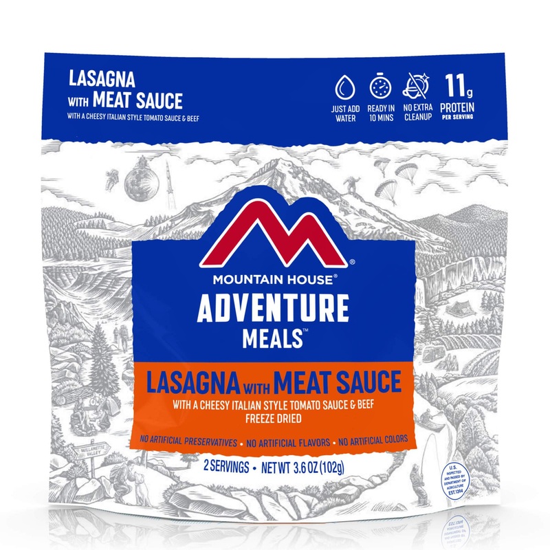 Mountain House Lasagna With Meat Sauce