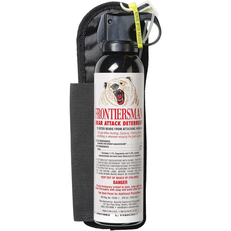 Frontiersman Bear Spray With Belt Holster