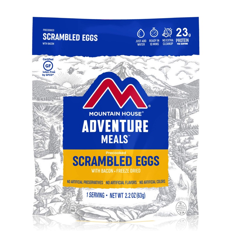 Mountain House Scrambled Eggs With Bacon Pouch