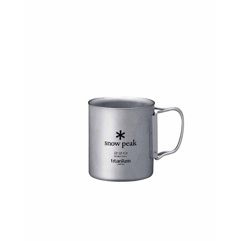 Snow Peak Titanium Double Wall 220 Mug