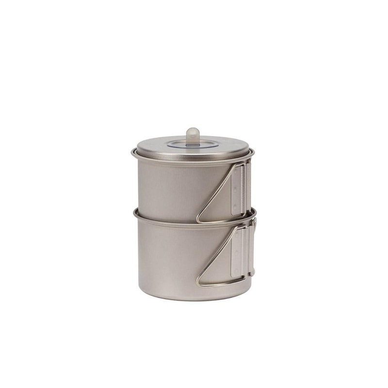 Snow Peak Titanium Mini Solo Cookset