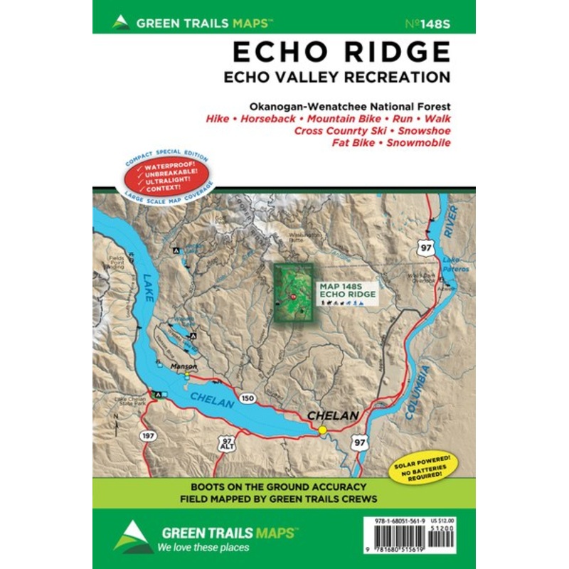 Green Trails Echo Ridge 148S