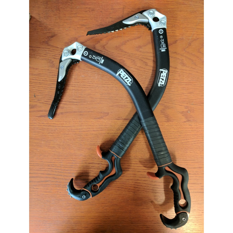 Petzl Nomic Ice Tool Demo
