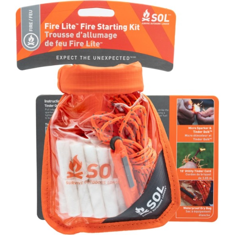 Sol Fire Lite Kit In Dry Bag