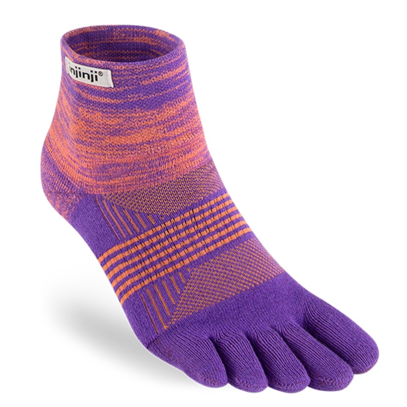 Injinji Women's Trail Midweight Mini-Crew Socks