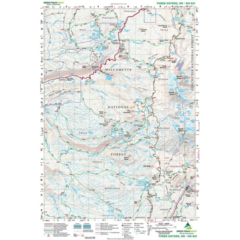 Mountaineers Books 621 Three Sisters-OR