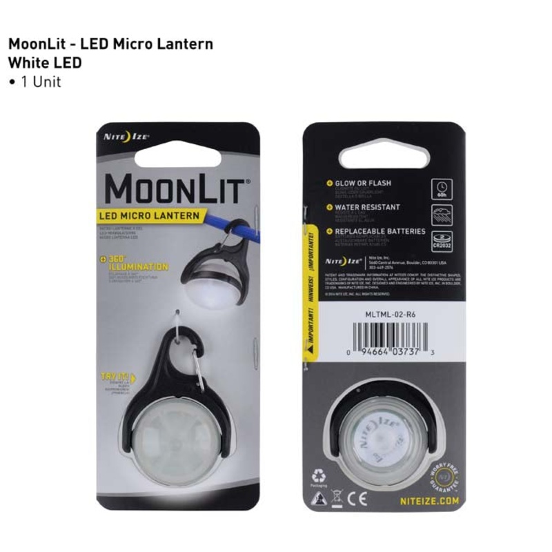 Nite Ize MOONLIT MICRO LANTERN - WHITE