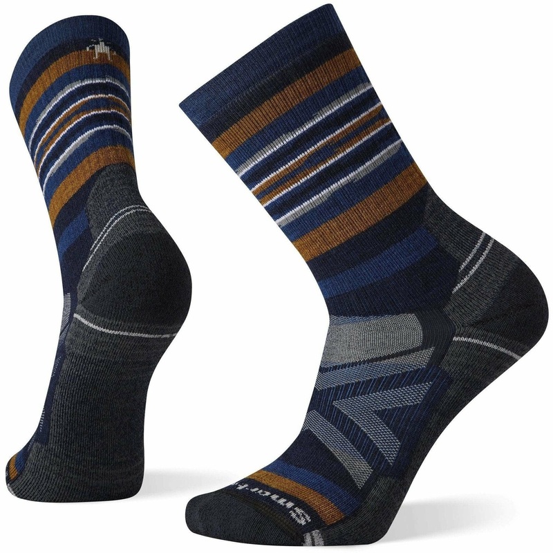 Smartwool Hike Full Cushion Rail Stripe Crew Socks