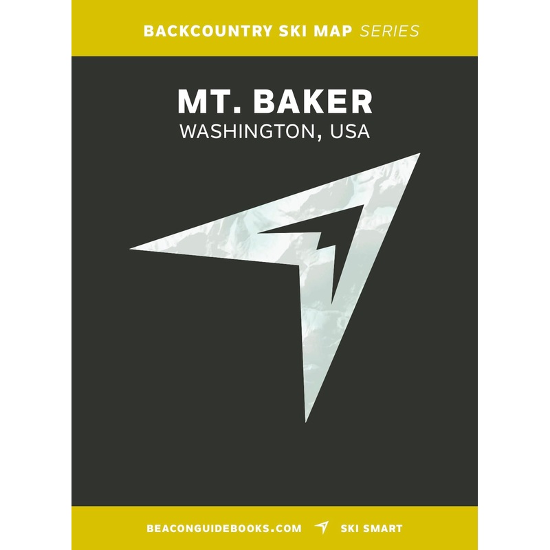 Beacon Guidebooks Mount Baker Backcountry Ski Map