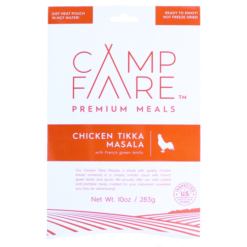 Campfare Chicken Tikka Masala with French Green Lentils