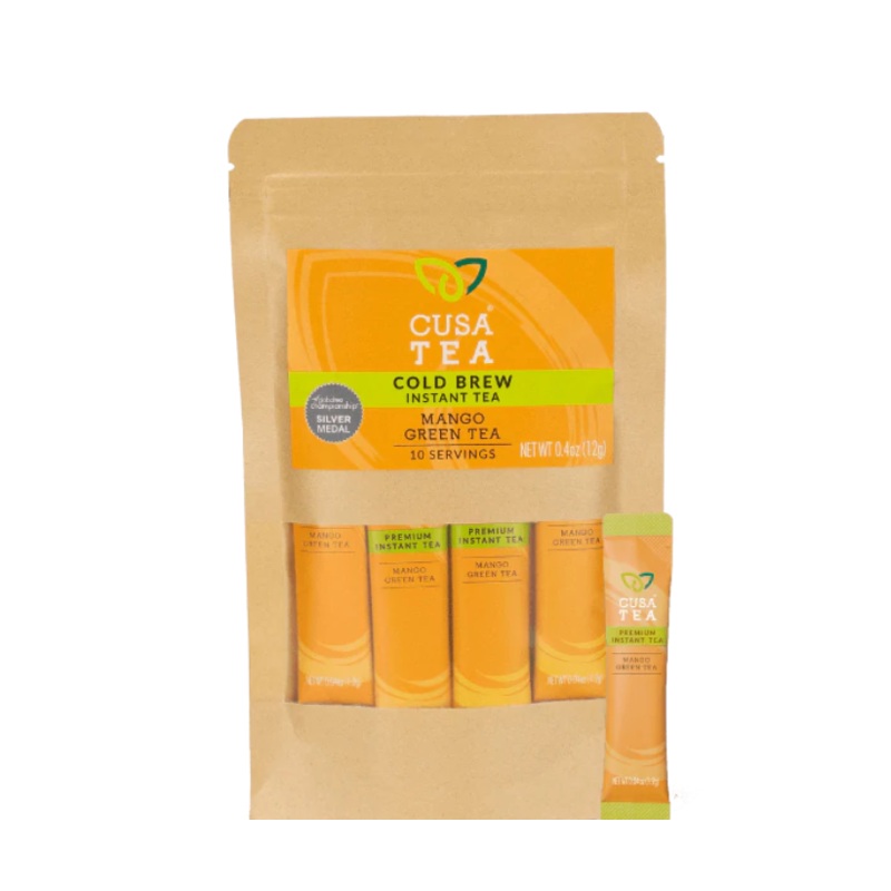 Cusa Tea Mango Green Instant Tea