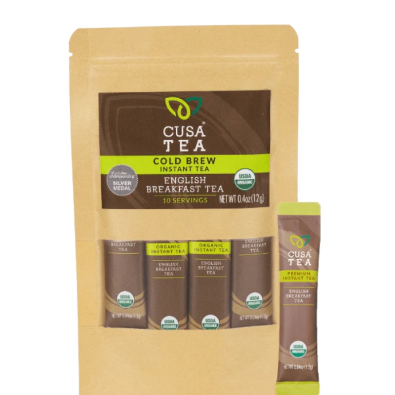 Cusa Tea Organic English Breakfast Instant Tea