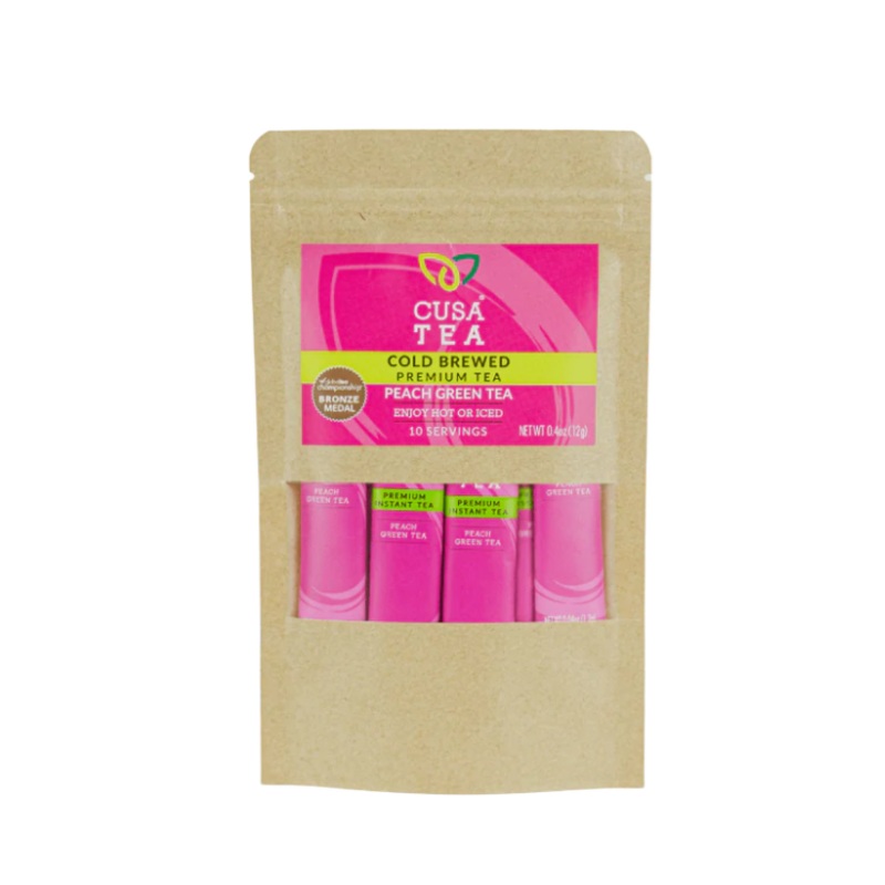 Cusa Tea Peach Green Instant Tea