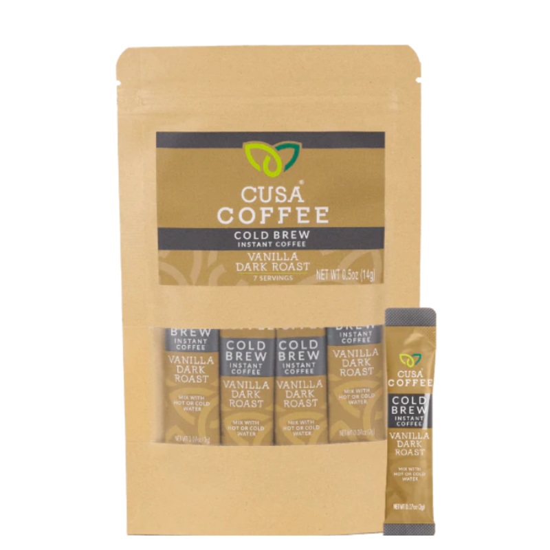 Cusa Tea Vanilla Dark Roast Coffee