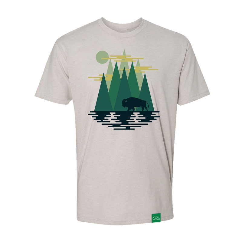 Wild Tribute Retro Wonderland Mens T-Shirt