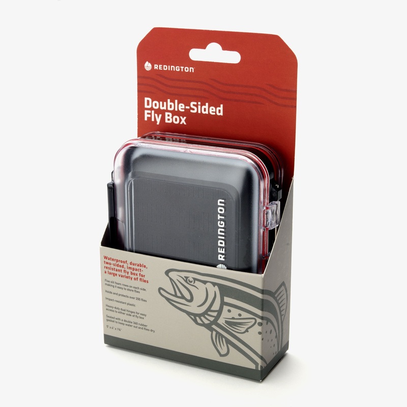 Redington Fly Box Medium Double Sided Wit Slit Foam